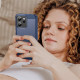 Techsuit Carbon Silicone Oppo Reno14 F / Reno14 FS 5G Blue