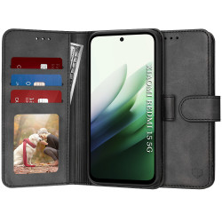 Techsuit Diary Book Xiaomi Redmi 15 4G / Redmi 15 5G Black