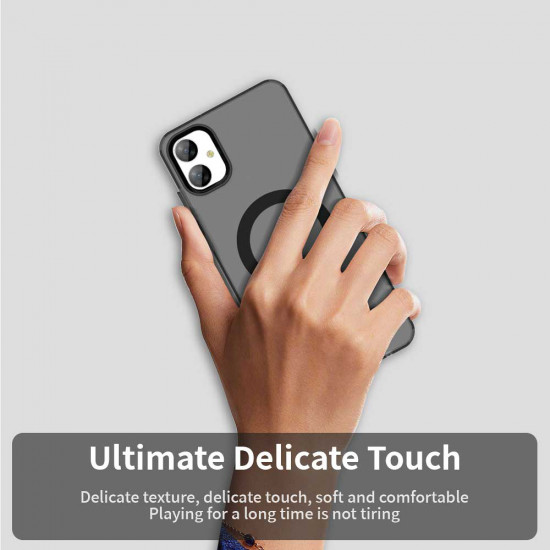 Techsuit CandyCase MagSafe Samsung Galaxy A05 Black Techsuit CandyCase MagSafe Samsung Galaxy A05 Black