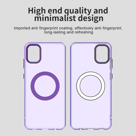 Techsuit CandyCase MagSafe Samsung Galaxy A05 Purple