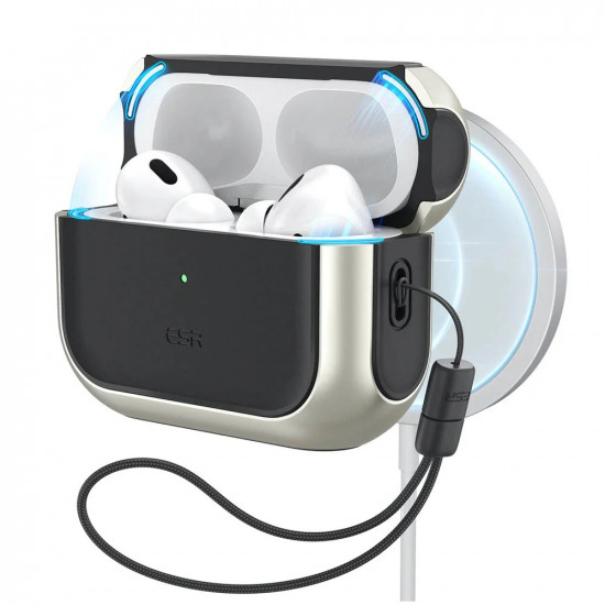 ESR Orbit Hybrid HaloLock Apple AirPods Pro 3 Titanium