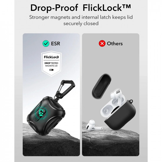 ESR Cyber FlickLock HaloLock Apple AirPods Pro 3 Black