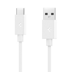Spigen Data Cable Essential (EB6010AC) Fast Charging, USB to Type C, 60W, 480Mbps, 1m White