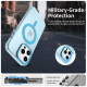 Techsuit CandyCase MagSafe iPhone 15 Pro Max Blue
