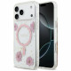 Guess Resin Flowers and Glitter MagSafe (GUHMP17LRBFGFGMP) iPhone 17 Pro Pink