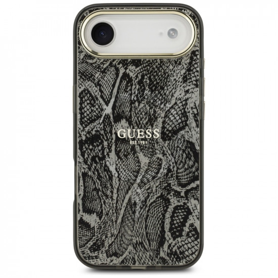 Guess Python Pattern MagSafe (GUHMP17MHIMPYGK) iPhone 17 Air Black