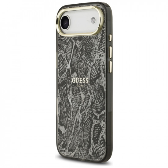Guess Python Pattern MagSafe (GUHMP17MHIMPYGK) iPhone 17 Air Black