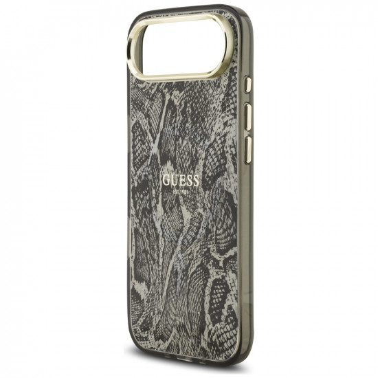 Guess Python Pattern MagSafe (GUHMP17MHIMPYGK) iPhone 17 Air Black