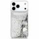 Guess Liquid Glitter Charms (GUHCP17XGLHFLSI) iPhone 17 Pro Max Silver
