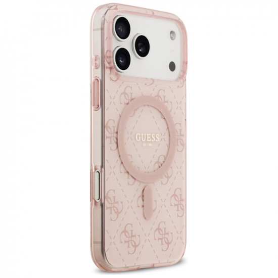 Guess IML 4G Background MagSafe (GUHMP17XH4DTEP) iPhone 17 Pro Max Pink