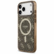 Guess IML 4G Background MagSafe (GUHMP17XH4DTEW) iPhone 17 Pro Max Brown