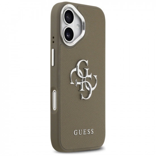 Guess Hardcase Grained Big 4G Classic Logo (GUHCP17SPG4SMCEW) iPhone 17 Brown Guess Hardcase Grained Big 4G Classic Logo (GUHCP17SPG4SMCEW) iPhone 17 Brown