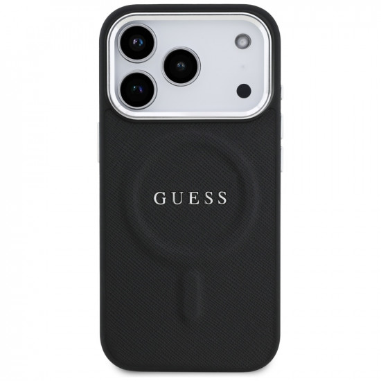 Guess Hardcase Classic Logo MagSafe (GUHMP17LPSAREGSK) iPhone 17 Pro Black