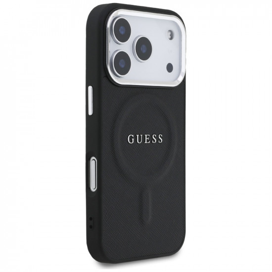 Guess Hardcase Classic Logo MagSafe (GUHMP17LPSAREGSK) iPhone 17 Pro Black