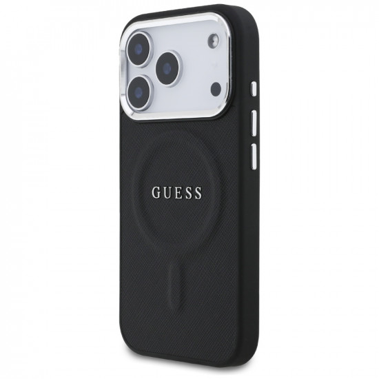 Guess Hardcase Classic Logo MagSafe (GUHMP17LPSAREGSK) iPhone 17 Pro Black