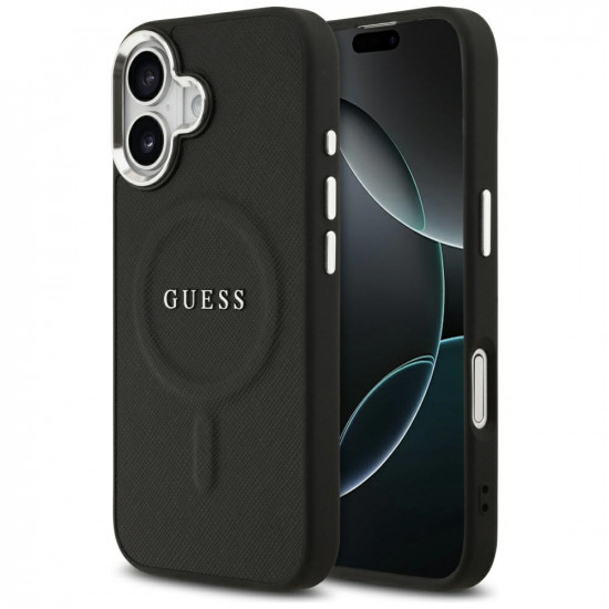 Guess Hardcase Classic Logo MagSafe (GUHMP17SPSAREGSK) iPhone 17 Black