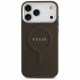 Guess Hardcase Classic Logo MagSafe (GUHMP17LPSAREGSW) iPhone 17 Pro Brown