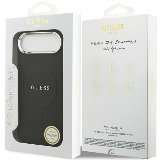 Guess Hardcase Classic Logo MagSafe (GUHMP17MPSAREGSK) iPhone 17 Air Black Guess Hardcase Classic Logo MagSafe (GUHMP17MPSAREGSK) iPhone 17 Air Black