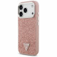 Guess Glitter Triangle Logo MagSafe (GUHMP17LPFGTSCMP) iPhone 17 Pro Pink