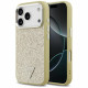 Guess Glitter Triangle Logo MagSafe (GUHMP17LPFGTSCMD) iPhone 17 Pro Gold
