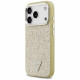 Guess Glitter Triangle Logo MagSafe (GUHMP17LPFGTSCMD) iPhone 17 Pro Gold