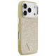 Guess Glitter Triangle Logo MagSafe (GUHMP17LPFGTSCMD) iPhone 17 Pro Gold