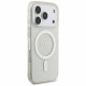 Guess IML Glitter with Pearl Strap MagSafe (GUHMP17XHGCRELST) iPhone 17 Pro Max Transparent