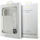 Guess IML Glitter with Pearl Strap MagSafe (GUHMP17XHGCRELST) iPhone 17 Pro Max Transparent