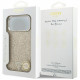 Guess Glitter Triangle Logo MagSafe (GUHMP17XPFGTSCMD) iPhone 17 Pro Max Gold