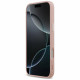 Guess Glitter Triangle Logo MagSafe (GUHMP17XPFGTSCMP) iPhone 17 Pro Max Pink