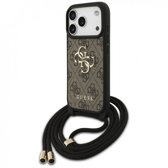 Guess Crossbody Cord 4G Big Logo (GUHCP17LP4GMGCRW) iPhone 17 Pro Brown