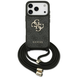 Guess Crossbody Cord 4G Big Logo (GUHCP17LP4GMGCRK) iPhone 17 Pro Black