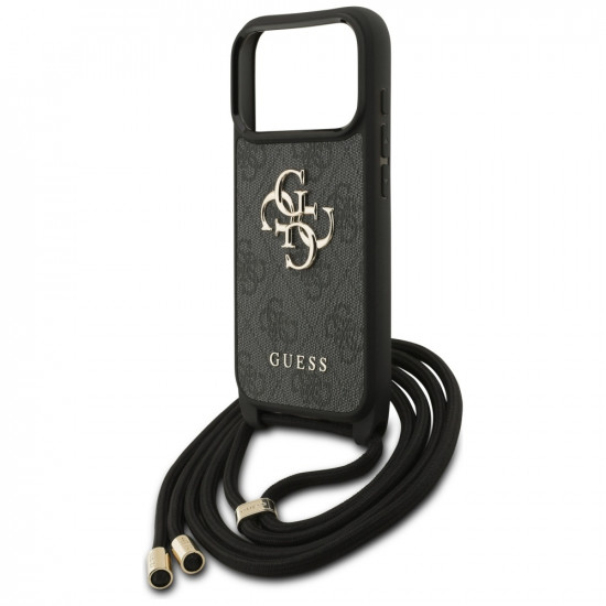 Guess Crossbody Cord 4G Big Logo (GUHCP17LP4GMGCRK) iPhone 17 Pro Black