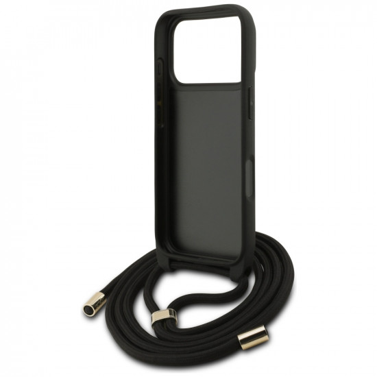 Guess Crossbody Cord 4G Big Logo (GUHCP17LP4GMGCRK) iPhone 17 Pro Black