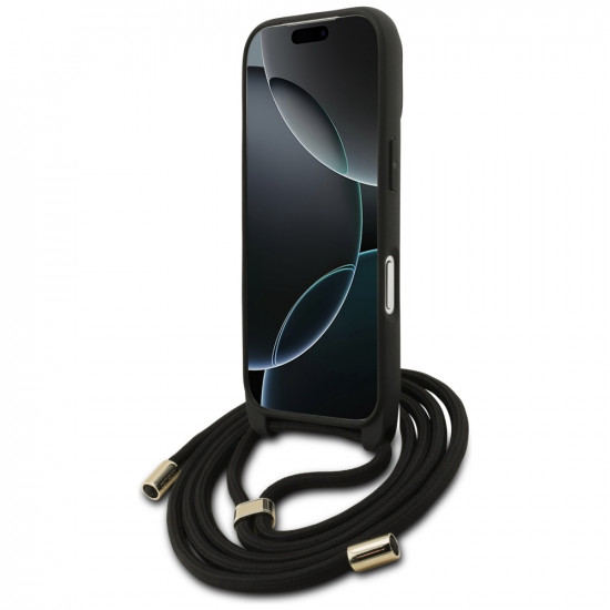 Guess Crossbody Cord 4G Big Logo (GUHCP17LP4GMGCRK) iPhone 17 Pro Black