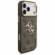 Guess Big 4G Classic Logo with Big Strap Metal Buttons (GUHCP17XP4G4BCSW) iPhone 17 Pro Max Brown