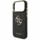 Guess Big 4G Classic Logo with Big Strap Metal Buttons (GUHCP17XP4G4BCSK) iPhone 17 Pro Max Black