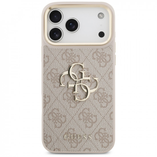 Guess Big 4G Classic Logo with Big Strap Metal Buttons (GUHCP17XP4G4BCSP) iPhone 17 Pro Max Pink