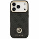 Guess 4G Strass Logo with Big Strap Metal Button MagSafe (GUHMP17LP4G4DCSK) iPhone 17 Pro Black