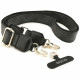 Guess 4G Strass Logo with Big Strap Metal Button MagSafe (GUHMP17LP4G4DCSK) iPhone 17 Pro Black