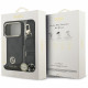 Guess 4G Strass Logo with Big Strap Metal Button MagSafe (GUHMP17LP4G4DCSK) iPhone 17 Pro Black