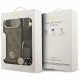 Guess 4G Strass Logo with Big Strap Metal Button MagSafe (GUHMP17MP4G4DCSW) iPhone 17 Air Brown