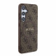 Guess 4G Collection Leather MagSafe (GUHMZF7P4MSEGCW) Samsung Galaxy Z Flip7 Brown