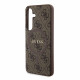 Guess 4G Collection Leather MagSafe (GUHMZF7P4MSEGCW) Samsung Galaxy Z Flip7 Brown