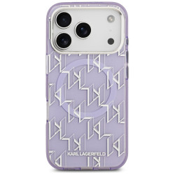 Karl Lagerfeld IML MagSafe KL Monogram (KLHMP17LHMIKLMEU) iPhone 17 Pro Purple