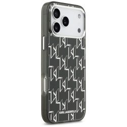 Karl Lagerfeld IML MagSafe KL Monogram (KLHMP17XHMIKLMEK) iPhone 17 Pro Max Black