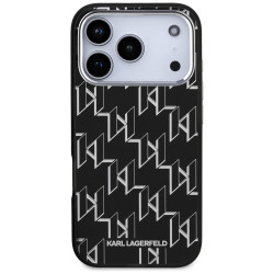 Karl Lagerfeld IML MagSafe KL Monogram (KLHMP17LHMIKLMEK) iPhone 17 Pro Black