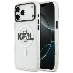 Karl Lagerfeld IML MagSafe (KLHMP17LHGCHGKBT) iPhone 17 Pro Crossbody Karl Head
