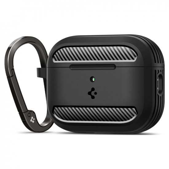 Spigen Rugged Armor Apple AirPods Pro 3 Matte Black