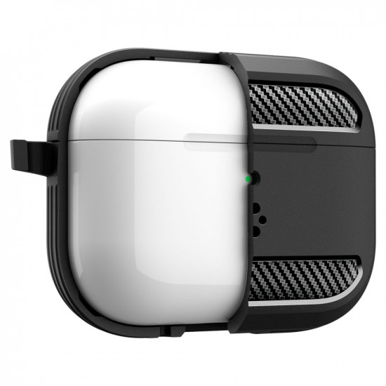 Spigen Rugged Armor Apple AirPods Pro 3 Matte Black